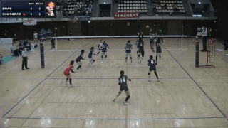 関東大学バレーボール連盟 女子1部春季リーグ戦 Aコート【見逃し配信】