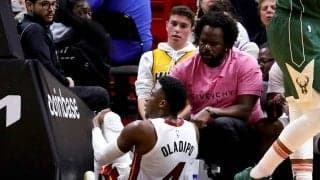 ヒートがバックス相手に2勝1敗とリードも、ビクター・オラディポが左ヒザ負傷で離脱