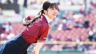 激カワのアイドルは「まさに勝利の女神」　ショーパン姿で豪快投球…ファン注目の“進化”