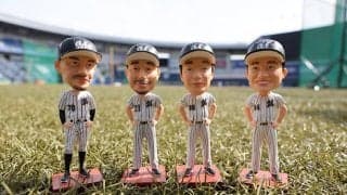 ロッテを支えた“レジェンド”4人がボブルヘッドに　5月7日ソフトバンク戦で配布