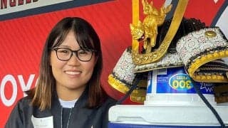 【MLB】大谷翔平出場試合を初観戦　女子ゴルフ畑岡奈紗が大感激「すごくドキドキしてます」