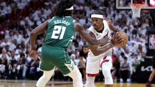 “闘将”バトラーがPO自己最多56得点…ヒートが大逆転勝利でバックスを下し1回戦突破に王手