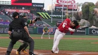 【MLB】大谷翔平、104マイル弾丸二塁打で得点機演出　エンゼルスは一時大逆転も…救援失敗で痛恨敗戦