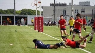 [ラグビー]今季初の15人制へ出陣！帝大に大敗し黒星スタート