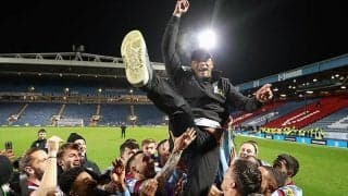 コンパニ率いるバーンリーが2節残して英2部優勝！　2015-16シーズン以来通算4度目