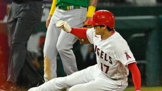 【MLB】大谷翔平、2年ぶり1試合2盗塁　4の0で3試合ぶり無安打、エ軍逃げ切り勝ち
