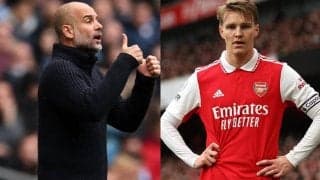 ペップ、アーセナルの中心ウーデゴールを称賛！　バイエルン時代の出会いも回想