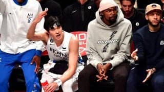 渡邊雄太、NBA5年目は「濃すぎたシーズン」…SNS投稿にデュラントが反応