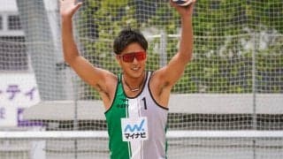 ビーチに転向しパリオリンピックを目指す古田史郎