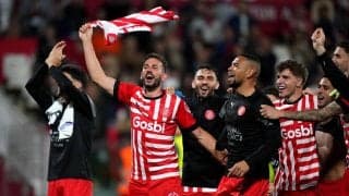 チケットなくても大丈夫？歴史的マドリー撃破をスタジアム外の特等席からジローナファンが見守る