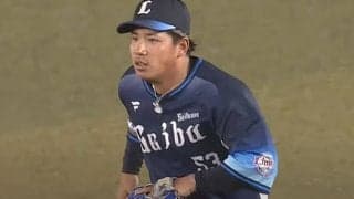 味方野手の「驚いた顔良すぎ」　ファン騒然“ライトゴロ”は「何が起こったかわからん」