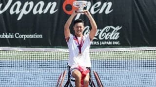 「自分の大会にできた」飯塚国際車いすテニスで小田凱人が初優勝！