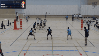 関東大学バレーボール連盟 男子1部春季リーグ戦 Bコート【見逃し配信】