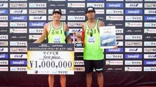 いよいよビーチのシーズン　若手の福嶋晃介、菊地真結／衣笠乃愛組に注目