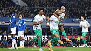 エバートンを4発粉砕のニューカッスルが連勝で3位を死守！《プレミアリーグ》