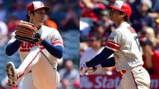 大谷翔平、100年間で初の快挙　サイクル逃すも…米衝撃の二刀流は「尋常じゃない」