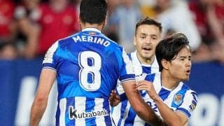 途中出場の久保が今季7点目、ソシエダがお得意様のオサスナに勝利《ラ・リーガ》