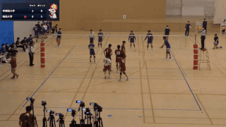 関東大学バレーボール連盟 男子1部春季リーグ戦 Aコート【見逃し配信】