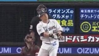 西武・中村剛也、2000K直後にポール直撃6号2ラン　NPB史上初の“勲章”から通算460号