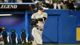 佐藤輝明、3号2ランで今季初1試合2発　右翼手1歩も追わず…弾丸ライナーに敵地どよめき