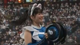 “ひつじ耳”チアが「ただかわいい」　はじける笑顔で魅了…新ダンスの「破壊力よ」