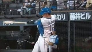 二刀流左腕が「イチローみたいな打ち方」　打った瞬間のプロ初HRは「エグい弾道」