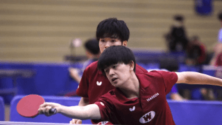 磯村・徳田組、堂々の男子複Ｖ！　今季初の公式戦で下級生が力を見せた