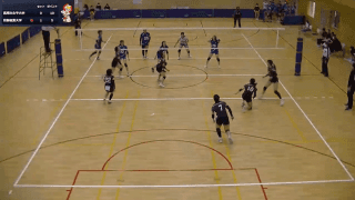 関西大学バレーボール連盟 女子1部春季リーグ戦 Aコート【見逃し配信】