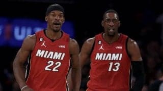 ヒートが敵地でニックスを撃破…バトラーがダブルダブルの活躍でシリーズ初戦に白星