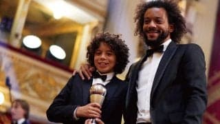 マルセロの13歳息子がU-15スペイン代表デビュー！　サッカー人生初の国際タイトルも獲得