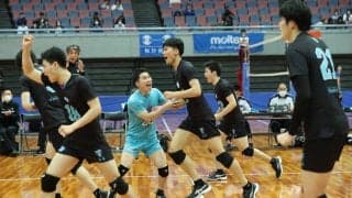 男子大学勢がV1チームに勝利　第71回黒鷲旗全日本男女選抜大会が開幕