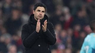 「誰も満足していない」7シーズンぶりCL出場確定のアーセナル、アルテタ監督は達成感がありながらも優勝諦めず「まずは明日勝つ」