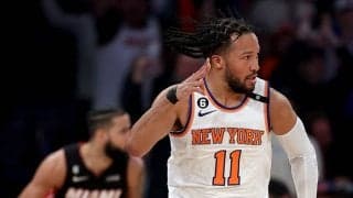 高確率で長距離砲を射抜いたニックス…試合終盤にヒートを振り払い1勝1敗のタイに戻す