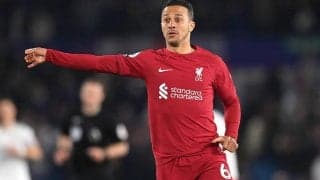 チアゴが負傷で今季絶望に…4連勝中のリバプールに大きな打撃