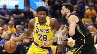 レイカーズがウォリアーズとの初戦を制す…デイビスが30得点23リバウンド、八村塁は約11分の出場で6得点