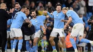 ハーランドがPLシーズン最多ゴール記録の35点目！　ハマーズに後半3発のシティが9連勝で首位浮上《プレミアリーグ》