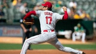 【MLB】大谷翔平、ヌートバーを空振り三振　魔球スイーパーに威力…ゴーマンに先制ソロ被弾