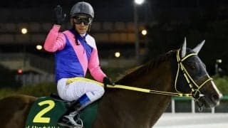 【かしわ記念】浜中「交わされないなという脚色だった」メイショウハリオが交流G1・2勝目