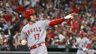 【MLB】大谷翔平、7試合連続182キロ・ロケット打　猛打爆発11得点でエ軍4連勝