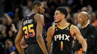 ブッカー&デュラントで計86得点の大暴れ…サンズがホームでナゲッツを下し1勝を返す