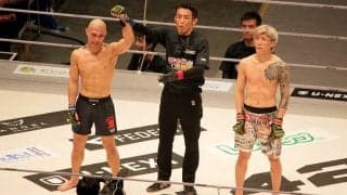 【RIZIN.42】山本アーセン、3年ぶり復帰戦Vで大号泣　リングサイドの母・美憂と抱き合う