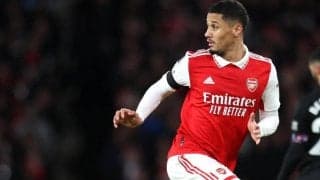 サリバ、復帰見通し立たずでシーズン終了も？　アルテタ「あまり進展ない」