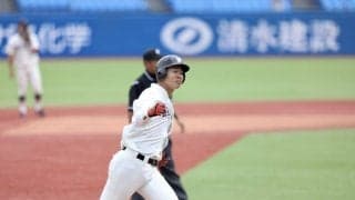 剛腕・篠木を攻略！　投手戦をモノにする／法大１回戦