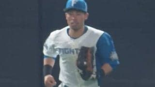 顔から突っ込む“爆走ダイブ”が「メジャー級」　長打許さぬ飛翔捕球「難易度MAX」