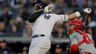 【MLB】昨季MVPジャッジ、10日にメジャー最短復帰へ　右股関節痛で離脱も…米記者報道