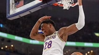 【NBA】八村塁のロサンゼルス・レイカーズはウォリアーズに大勝で2勝1敗とリード　プレーオフ2回戦