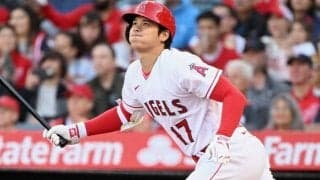 大谷翔平、首位攻防戦で４打数無安打　エンゼルスも１－１０大敗　”疑惑”の判定に泣かされる場面も