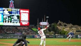 【MLB】大谷翔平の大飛球は「本塁打かと」　あと1.5m…敵軍右腕はヒヤリ「幸運にも」