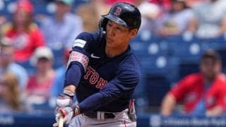 【MLB】吉田正尚、2試合ぶりマルチでメジャー最長16試合連続安打　8連勝でストップも快音連発
