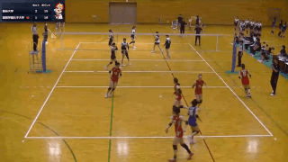 関西大学バレーボール連盟 女子1部春季リーグ戦 Bコート【見逃し配信】